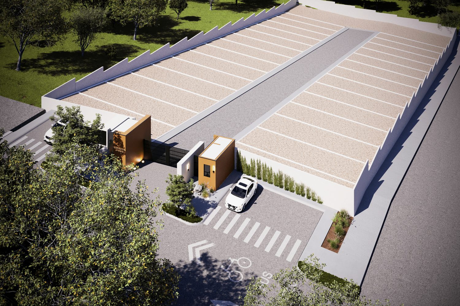 Acceso y vialidad de los lotes LÖT Jilotepec