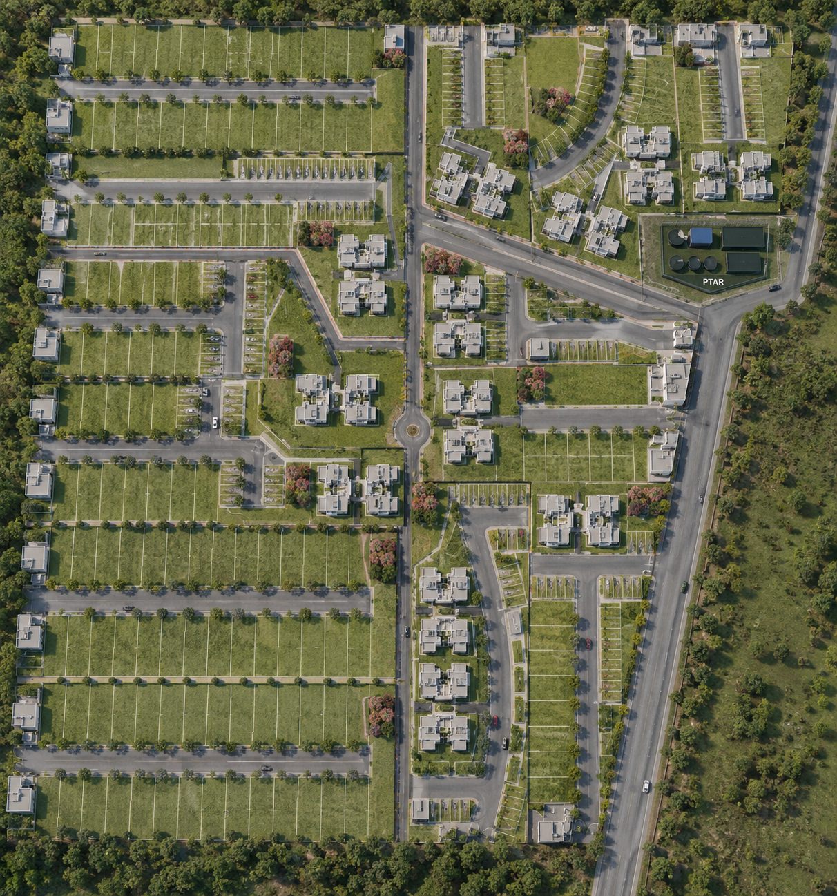 Lotes residenciales LÖT Jilotepec, Arco Residencial