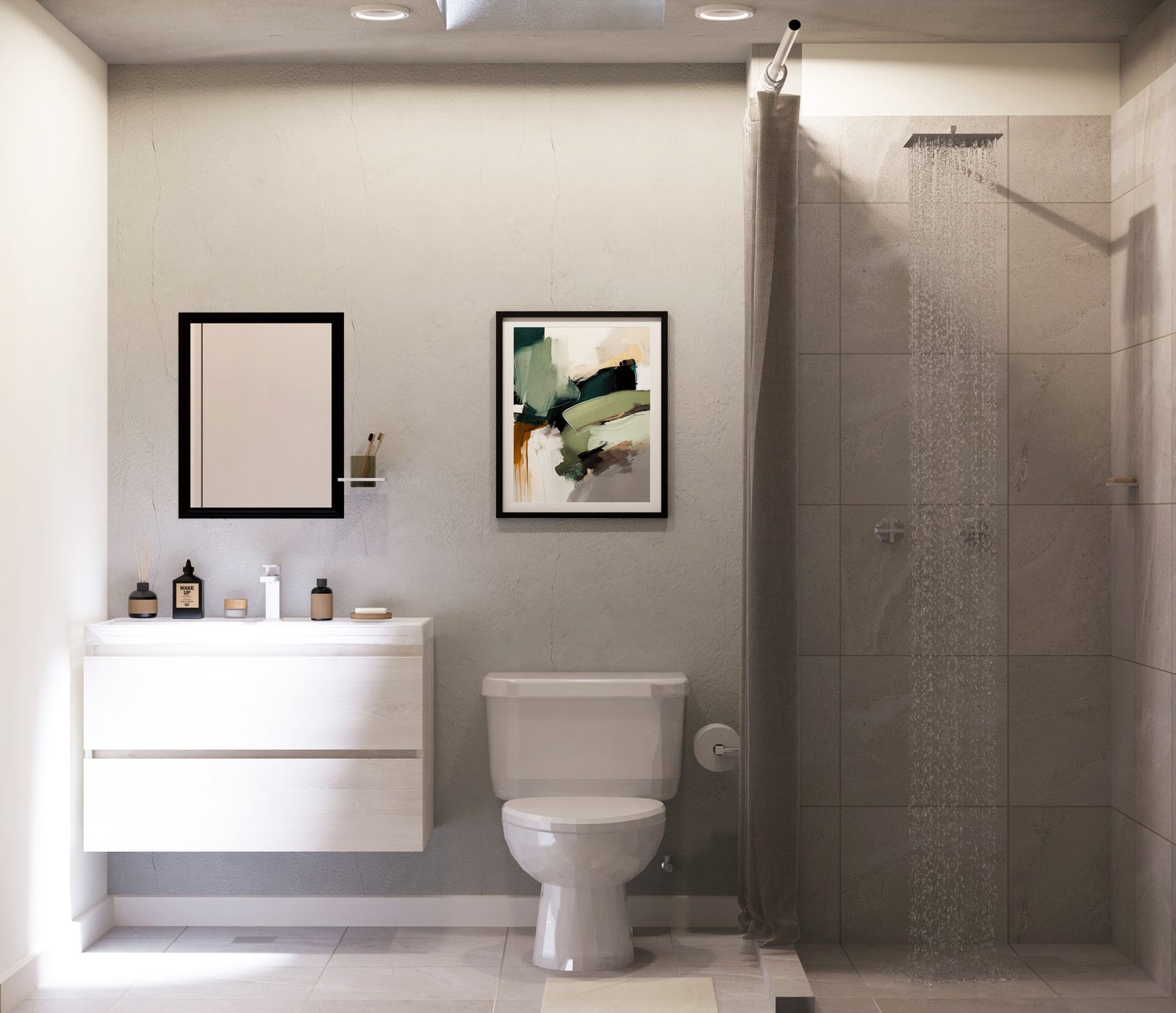 Baño completo, Casa Zafiro